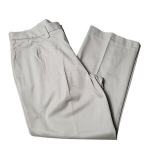 Dockers Mens Pleated Khaki Dress Pants Classic Fit 36x29 Beige Cotton